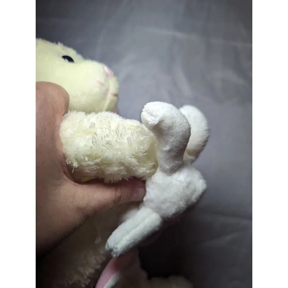 Baby Gund White Lamb Plush Baby Nursery Time 10” Animated Stuffed Animal Rhyme